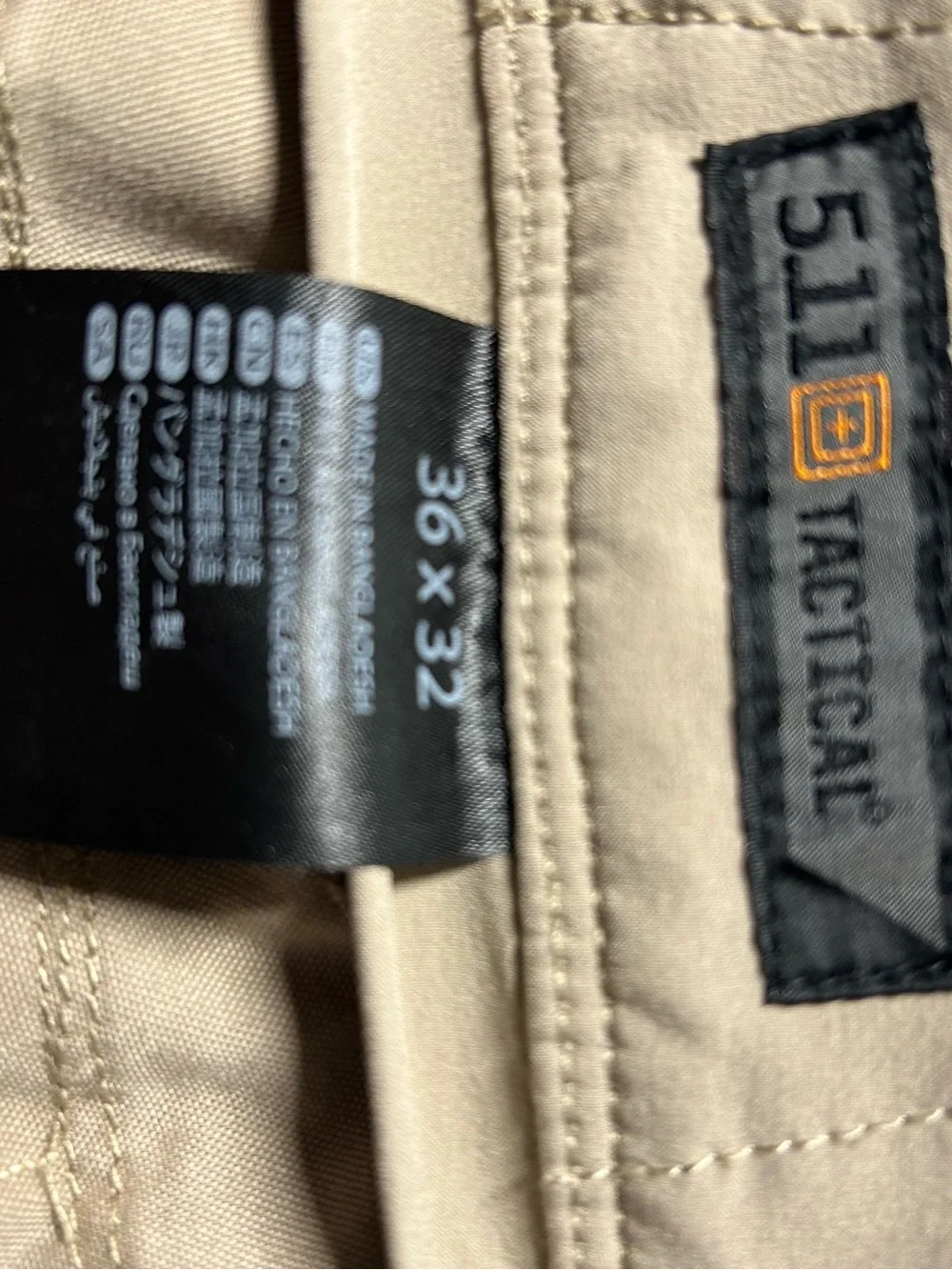 5.11 Tactical Men's Cargo Pants - Khaki